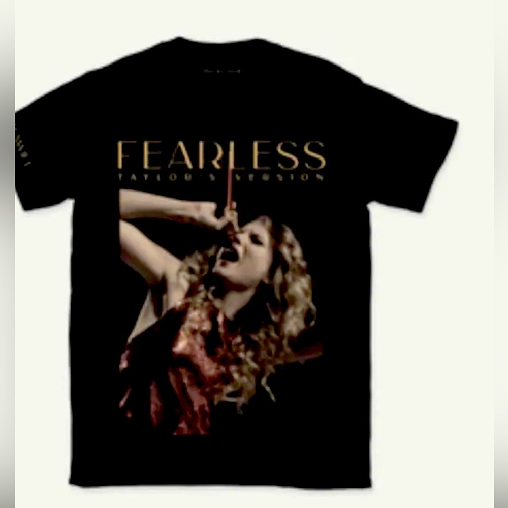Taylor Swift Fearless TV Forever and Always Tee XL BNWT